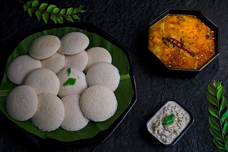 File:Idli Sambar-Noida-UP-SP004.jpg