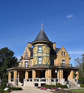 David Hyatt Van Dolah House Historic house in Illinois, United States