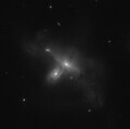 Пара сливающихся галактик ARP-MADORE2115-273