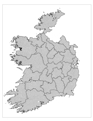 <span class="mw-page-title-main">Electoral division (Ireland)</span> Statistical division in Ireland