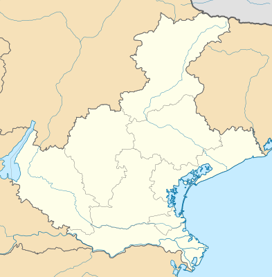 Location map Veneto