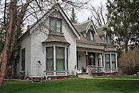 J. M. Bonney House in Buena Vista, Colorado, built in 1883