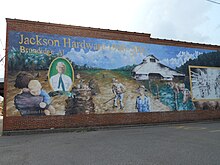 One of the murals in downtown Brundidge Jackson Hardware Brundidge Alabama.JPG