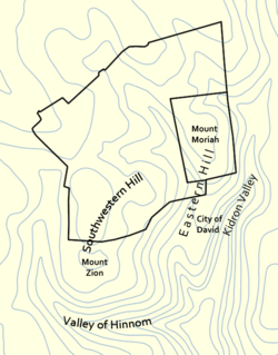 Monte Sion - Localizzazione