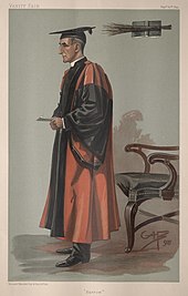Caricature of the Rev. Joseph Wood DD, Headmaster at Harrow (1898-1910) by George Algernon Fothergill ("GAF")
Caption reads: "Harrow" Joseph Wood, Vanity Fair, 1899-09-21.jpg