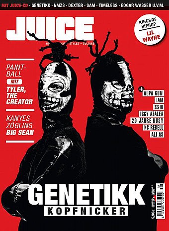 The German hip hop magazine Juice