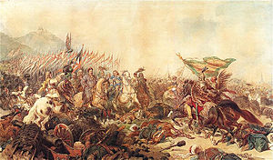 Schlacht bei Wien 1683, Gemälde von Juliusz Kossak, 1882