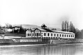 Kraftwerk Letten mit Seiltransmission 1892
