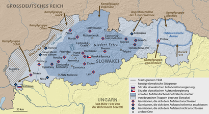 199: Der Slowakische Nationalaufstand in den ersten Tagen