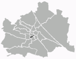 Map of the district in Vienna