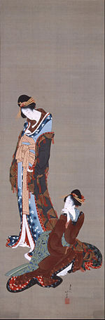 Katsushika Hokusai - DVIJE LJEPOTE - Google Art Project.jpg