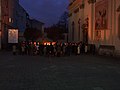 Čeština: Kostel svatého Bernarda ze Sieny v Krakově naproti Wawelu, příprava na sobotní velikonoční mši English: Church of saint Bernard de Siena in Kraków