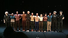 Gregory Maqoma, along with the Vuyani Dance Theater, collaborated with the Erik Truffaz Quartet, comprising Marcello Giuliani, Marc Erbetta, and Benoit Corboz, for a music and dance production hosted at the Musee du Quai Branly. Kudu Gregory Maqoma & the Vuyani Dance Theater et Erik Truffaz Quartet 02.jpg