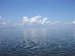 Reservoiret nær Uljanovsk