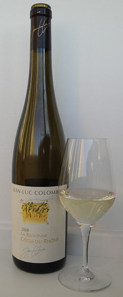 File:La Redonne Côtes du Rhône Blanc 2008.jpg