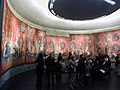 The Lady and the Unicorn tapestries at the Cluny Museum in Paris.