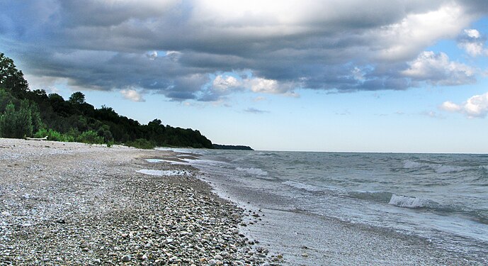 Lake Huron at Bayfield, Ontario