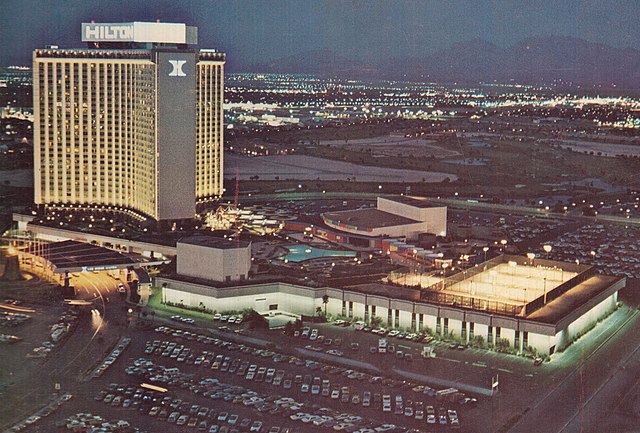 The Las Vegas Hilton in the early 1970s