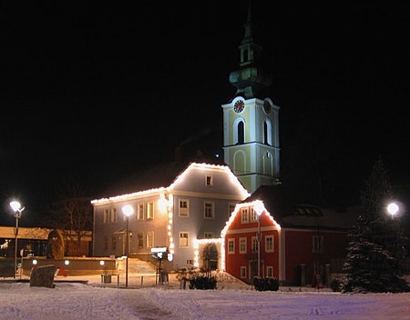 Leonding Stadtplatz Weihnachten