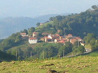 Llinares parish (parroquia) in Proaza, Asturias, Spain