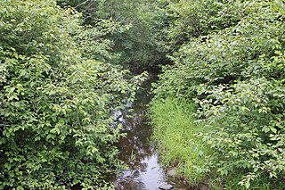 Little Shickshinny Creek tributary of Shickshinny Creek in Columbia and Luzerne Counties, Pennsylvania