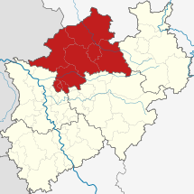 Locator map RB MS in North Rhine-Westphalia.svg