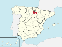 Provincie Logroño ve Staré Kastilii.svg