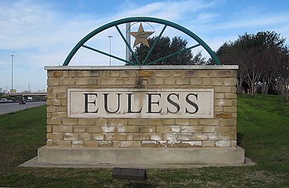 How to get to Euless, TX with public transit - About the place