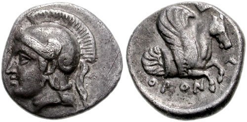 Coin of Orontes as Satrap of Mysia, Adramyteion – c. 357–352 BC