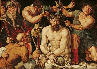 <i>Christ Crowned with Thorns</i> (Heemskerck) Painting by Maarten van Heemskerck