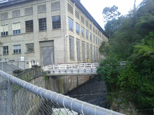 Kuzey Adası'nın Mangahao hidroelektrik santrali