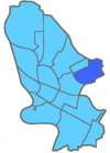 Mapa del distrito de Wallstadt