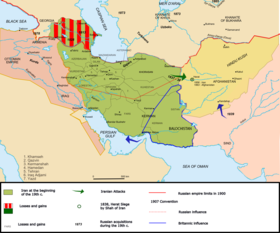 Localização de Dowlat-e Aliyye-ye Irân