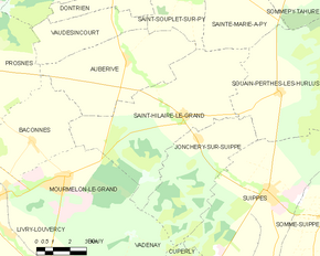 Poziția localității Saint-Hilaire-le-Grand