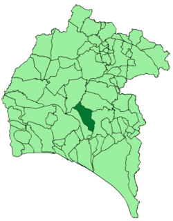 Beas is a municipality located in the province of Huelva, Spain. According to the 2005census, the village had a population of 4,162 inhabitants.