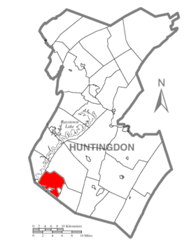 Localização de Carbon Township