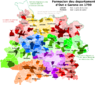 Districts et cantons en 1790