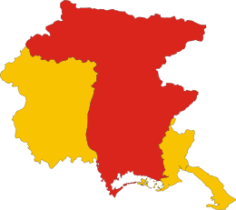Ente di decentramento regionale di Udine – Mappa
