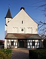 Eingang zur Kirche Blick nach Osten