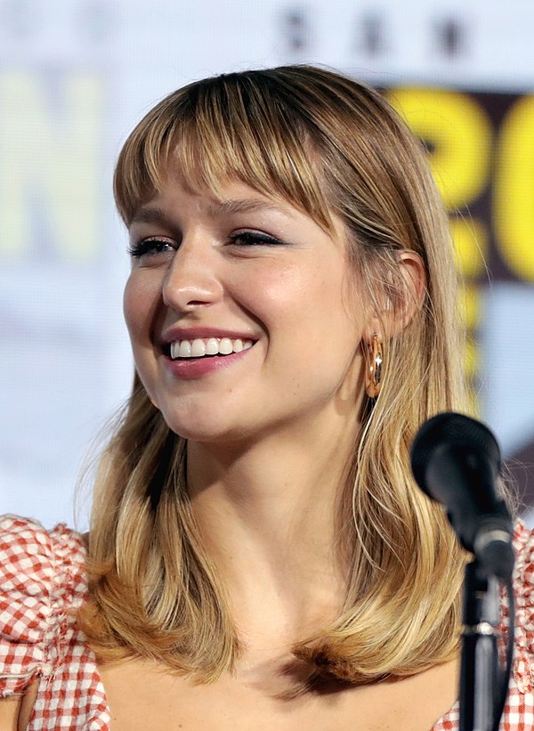 Benoist at the 2019 San Diego Comic-Con