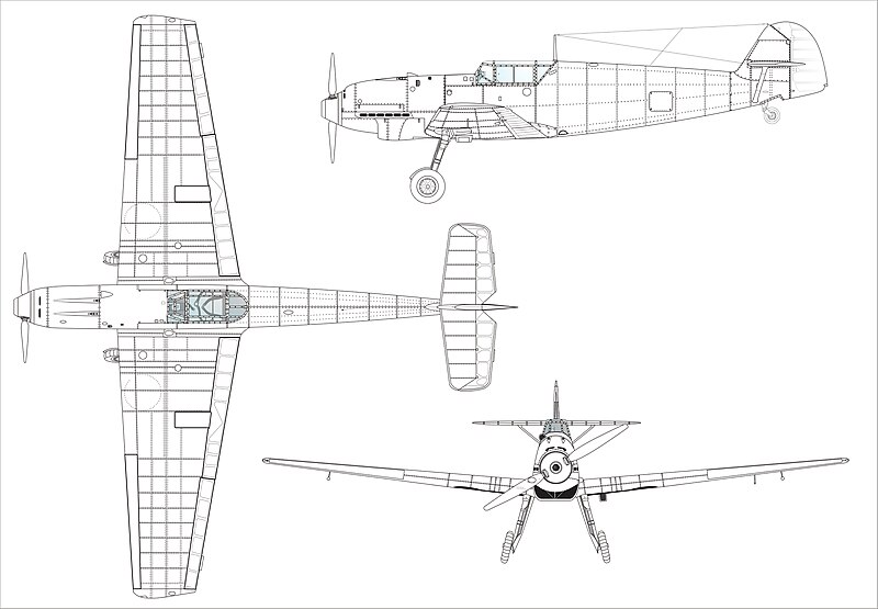 File:Messerschmitt Bf 109 B-2 3-seiten neu.jpg