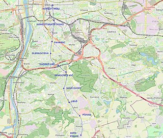 <span class="mw-page-title-main">Line D (Prague Metro)</span> Metro line in Czechia