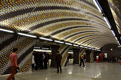 Metro 4, M4, Line 4 (Budapest Metro), Szent Gellért tér állomás.jpg