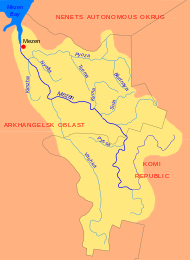Mappa del fiume