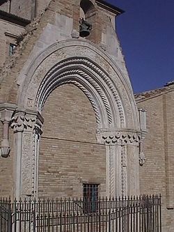 Portal of the church of San Salvatore
