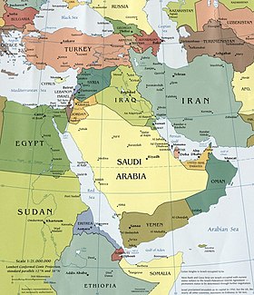 Ближний Восток (подписан как Middle East)