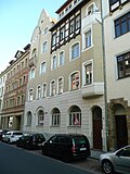 Apartment building in closed development