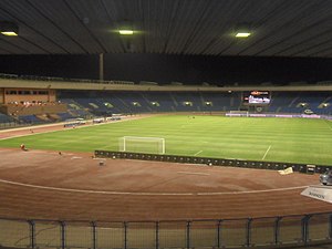 The Prince Mohamed bin Fahd Stadium in Dammam