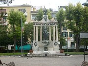 Monument in park van Alassio.
