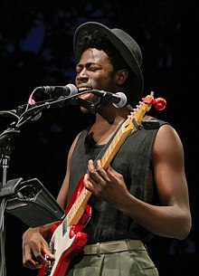 Sumney performing at SummerStage 2014 in New York City